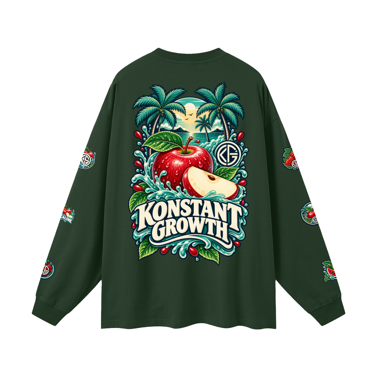 Oversized Unisex Long Sleeve T-Shirt ODMPOD