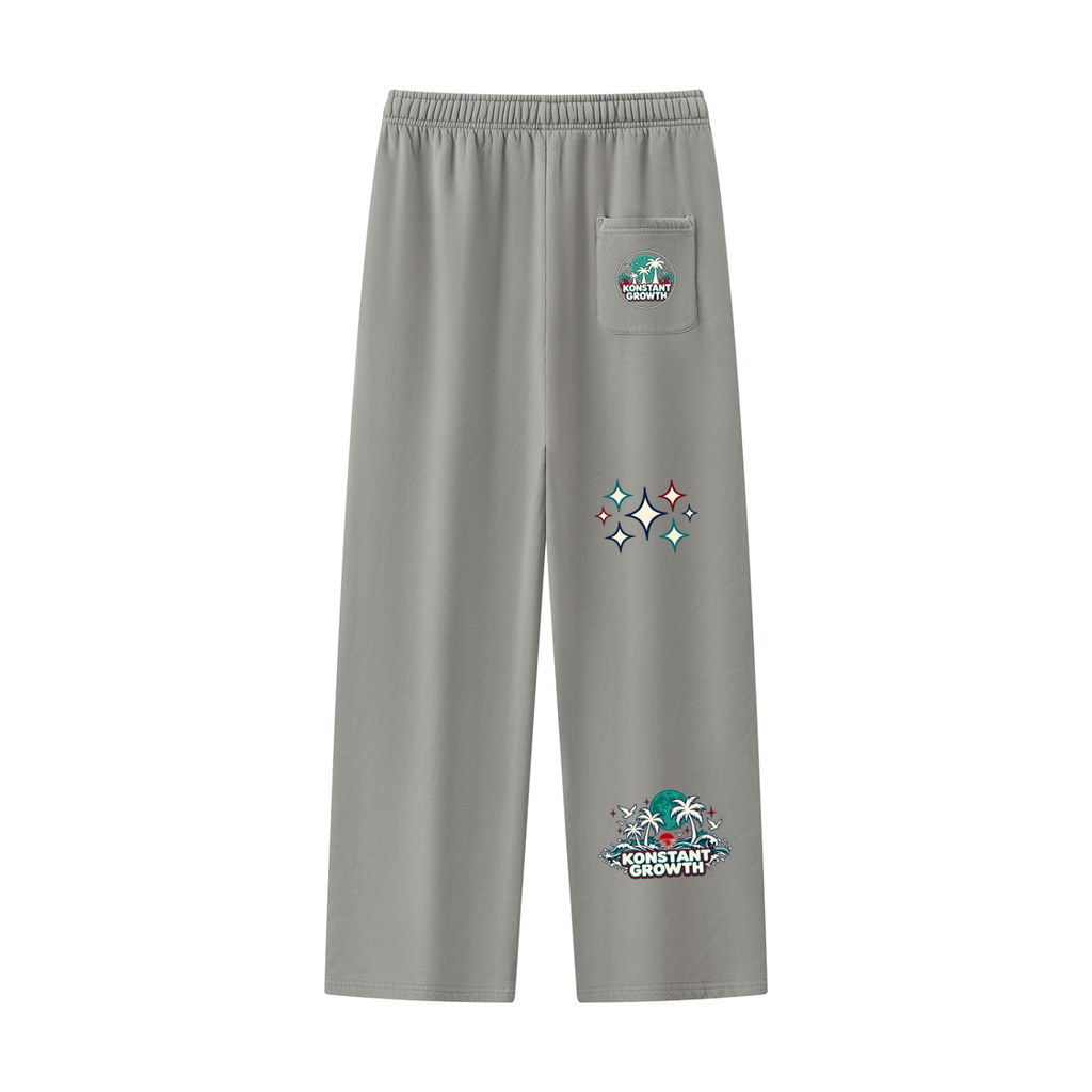 Unisex Vintage Wash Fleece Sweatpants ODMPOD