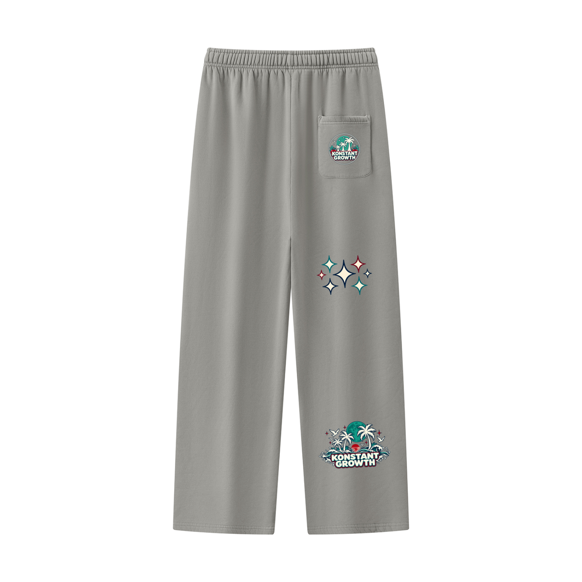 Unisex Vintage Wash Fleece Sweatpants ODMPOD