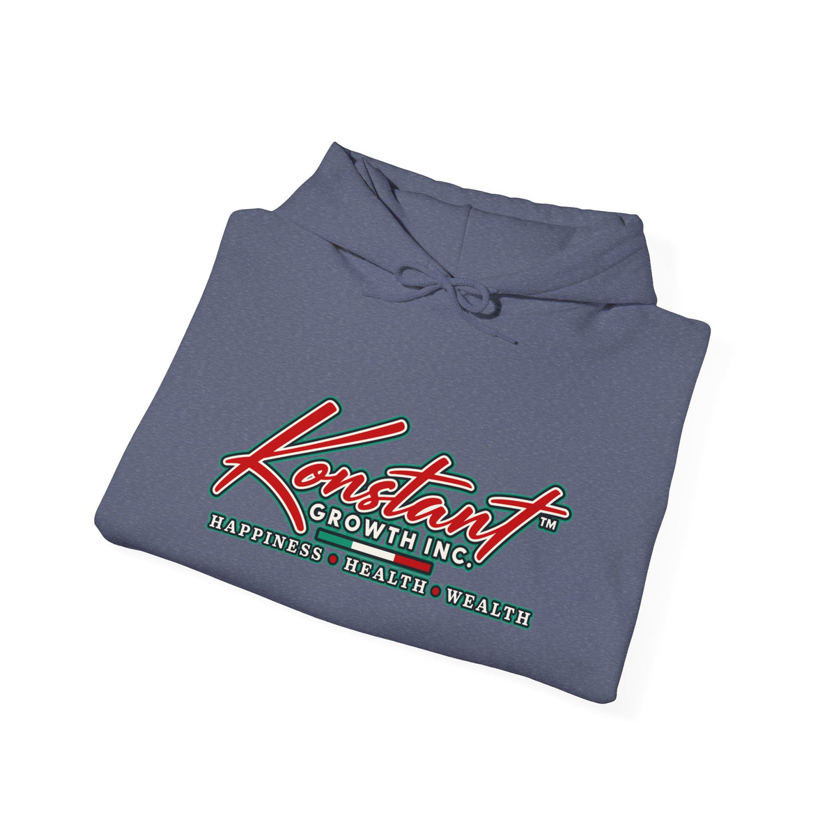 Tropical Graphic Hoodie — "Konstant Growth" Sunset Beach Pullover