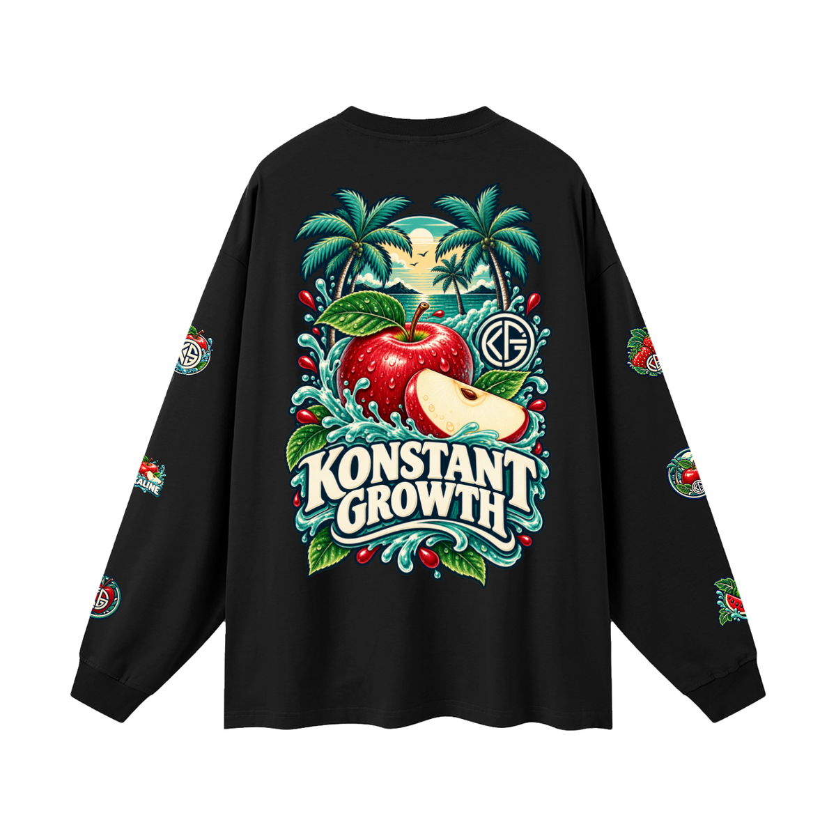 Oversized Unisex Long Sleeve T-Shirt ODMPOD