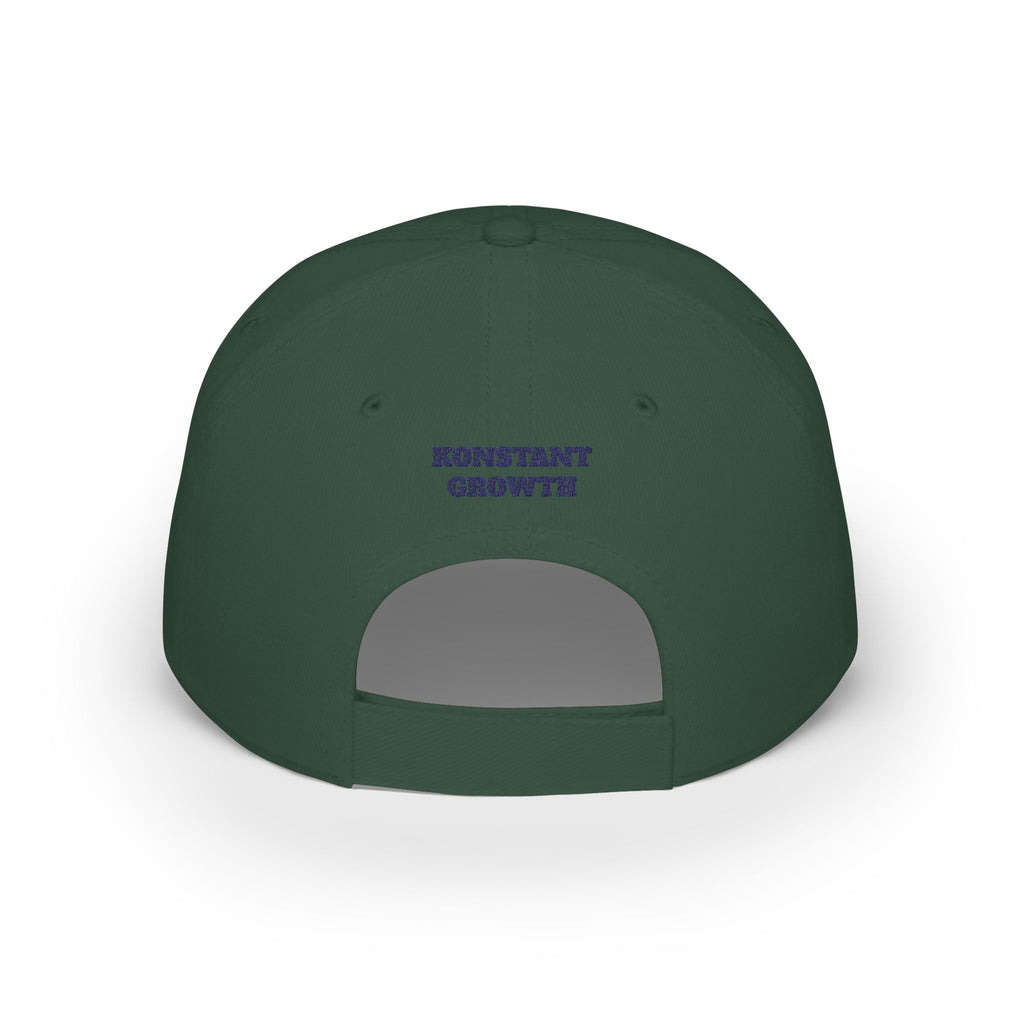 Konstant Growth Circular Logo Baseball Cap | Embroidered Badge