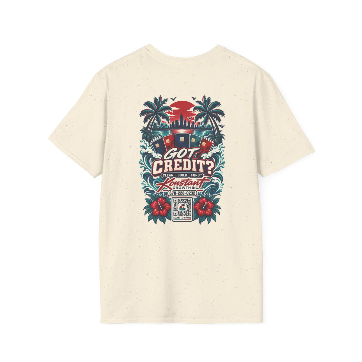 Got Credit? Vacation Vibes T-Shirt Printify