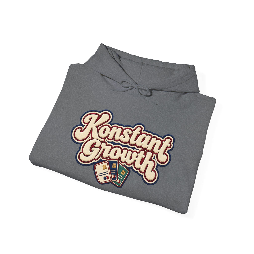 Konstant Growth Hoodie — Retro Palm Tree Graphic Sweatshirt