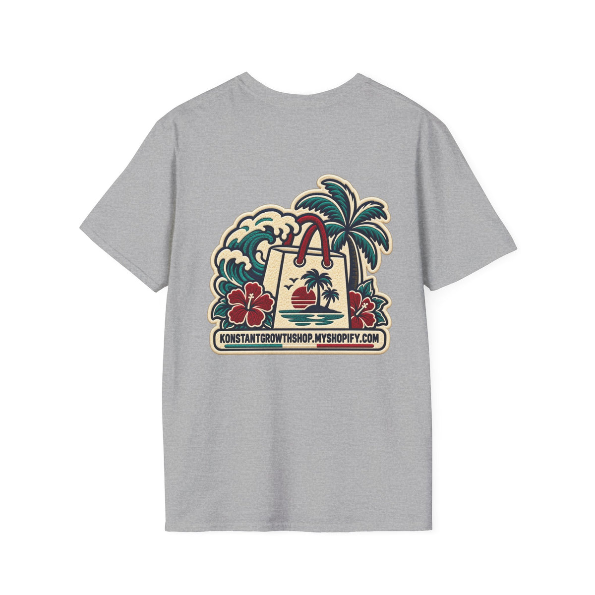 Clean Surf Vibes T-Shirt — Retro Beach Graphic Tee Printify