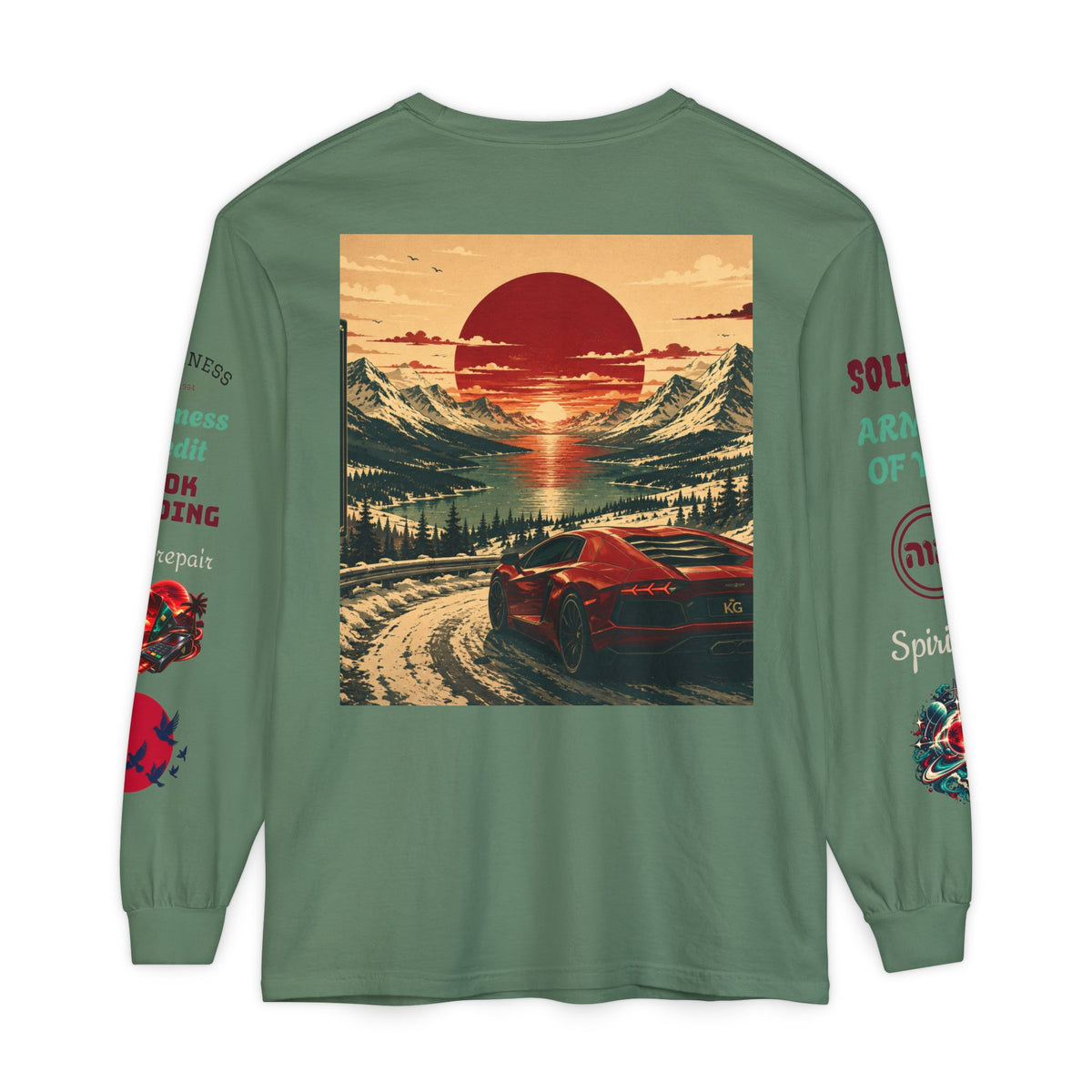 Konstant Growth Vintage Wash Long Sleeve | Premium Entrepreneur T-Shirt