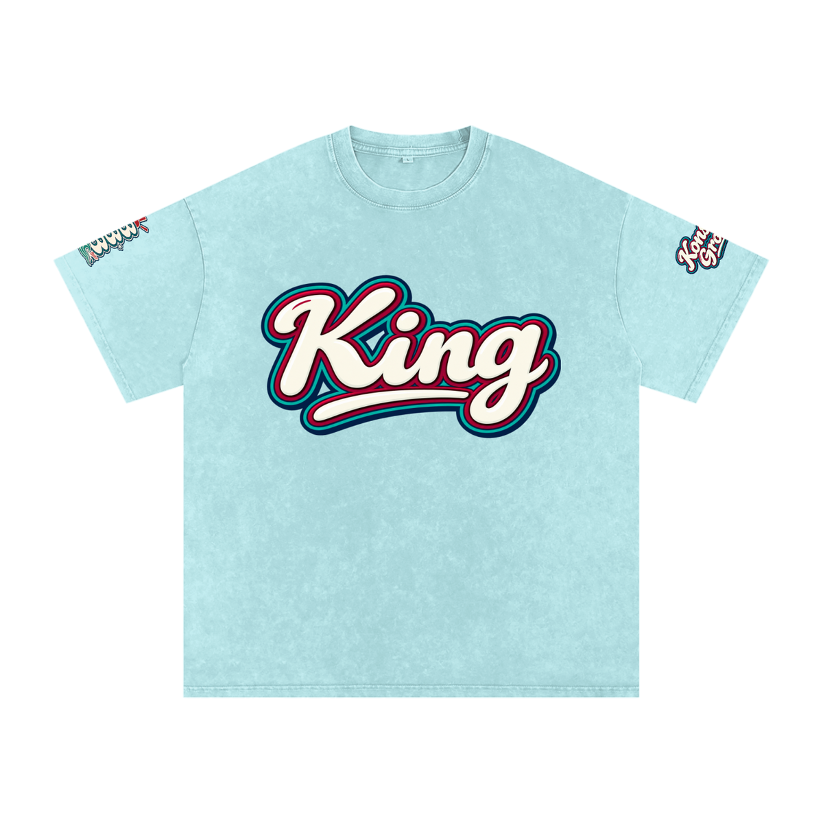 Konstant Growth Vintage — Snow-Washed Oversized Cotton Tee — Edition II ODMPOD