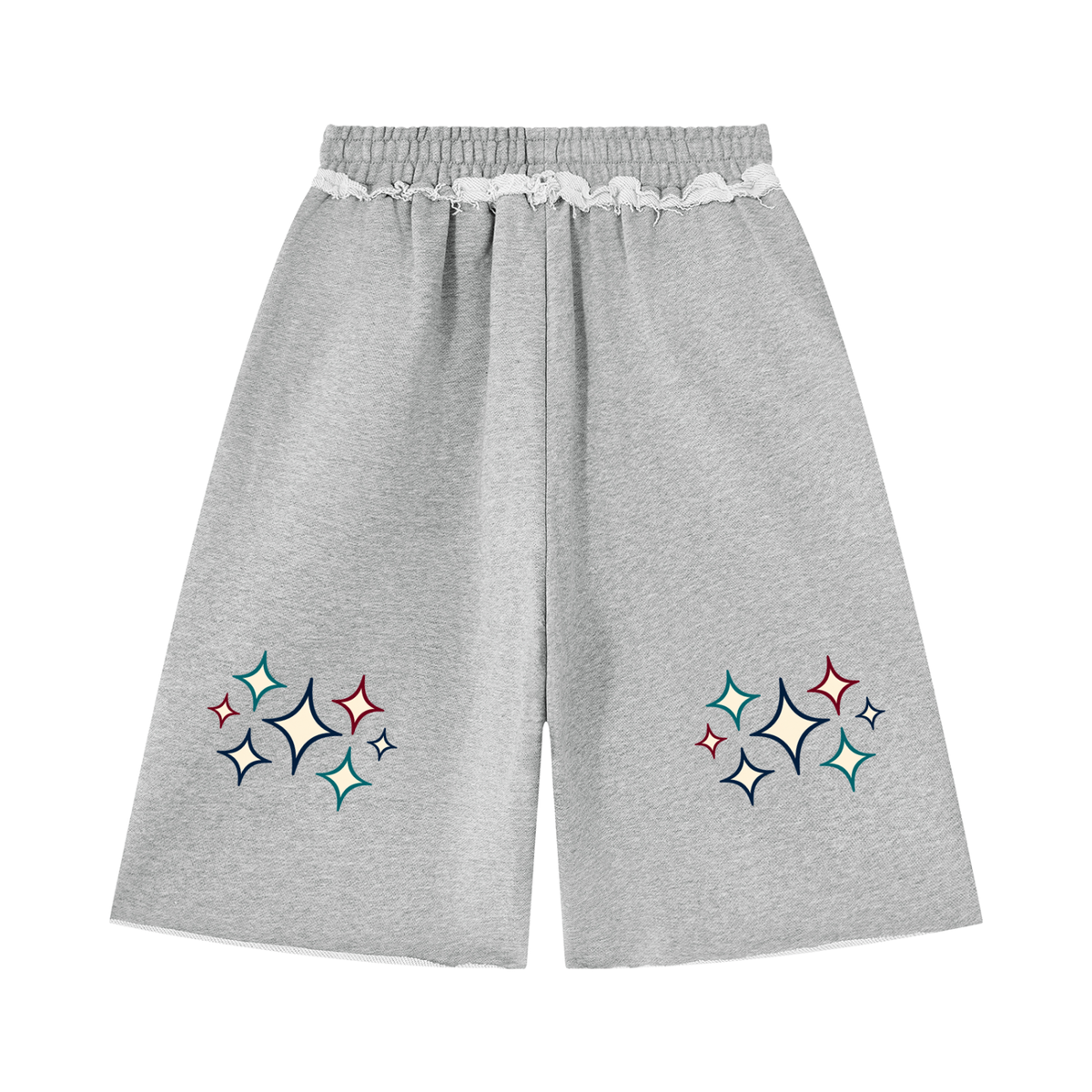 Unisex Heavyweight Raw Edge Shorts ODMPOD