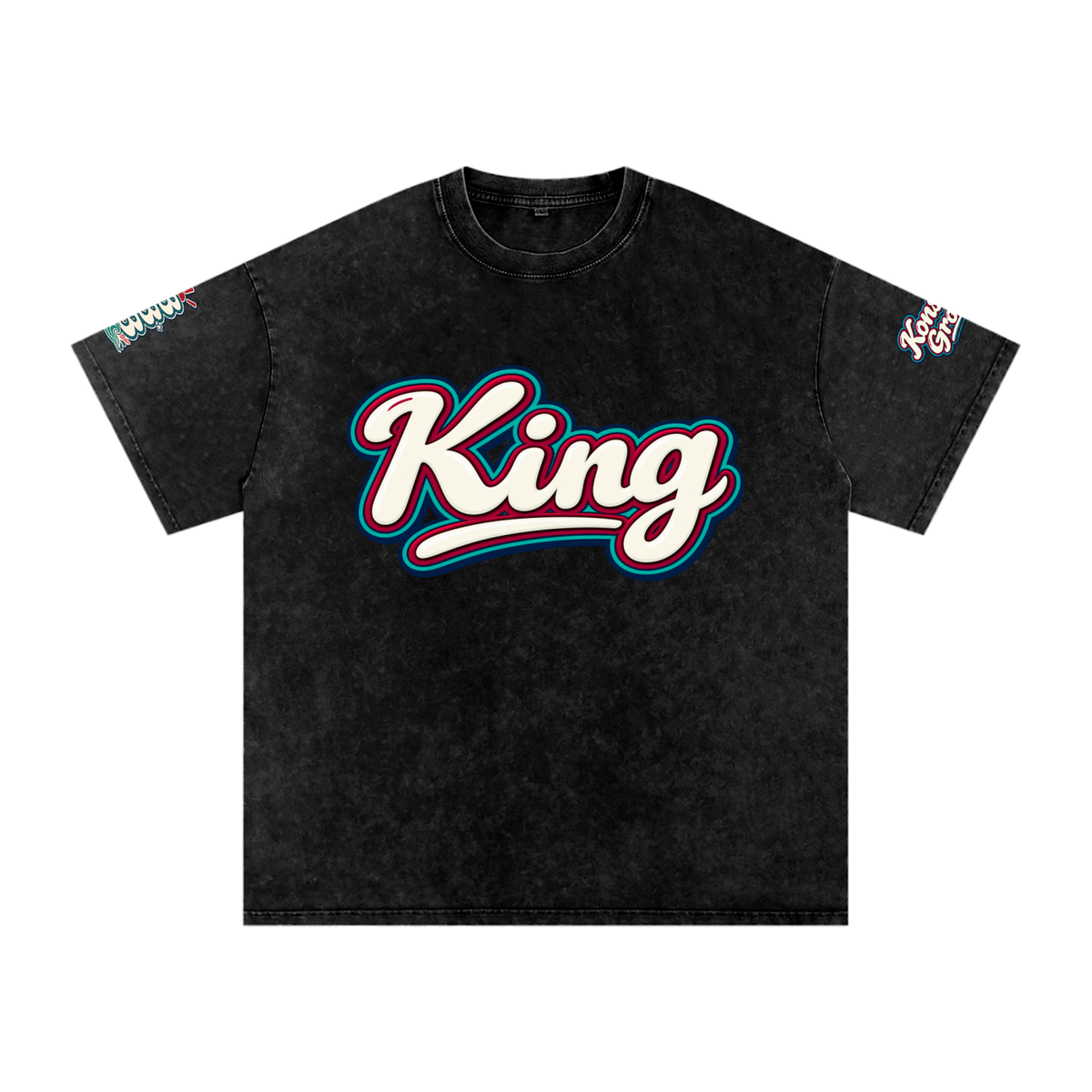 Konstant Growth Vintage — Snow-Washed Oversized Cotton Tee — Edition II ODMPOD