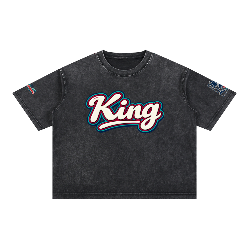 Konstant Growth Vintage — Mineral Wash Boxy Cotton T-Shirt
