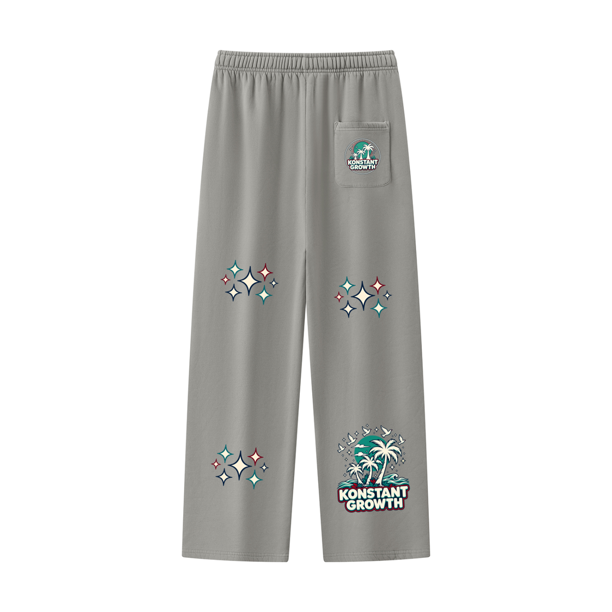 Unisex Vintage Wash Fleece Sweatpants ODMPOD