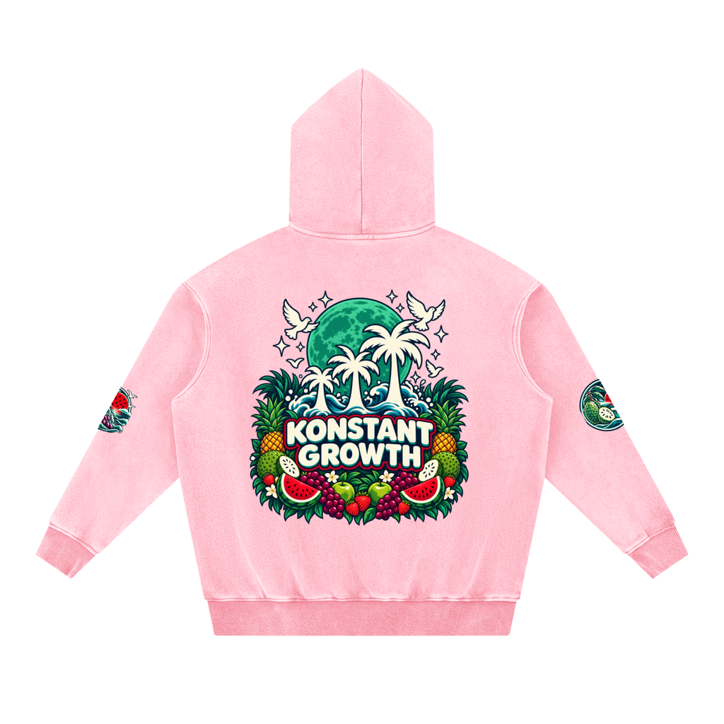 Snow Wash Fleece Oversize Hoodie ODMPOD