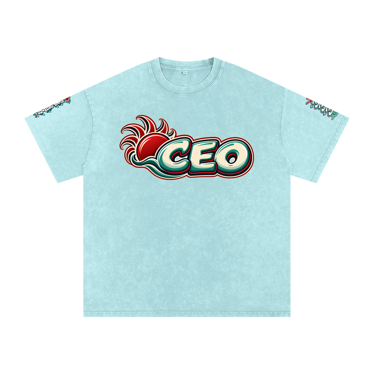 Konstant Growth Vintage — Snow-Washed Oversized Cotton Tee — Edition I ODMPOD