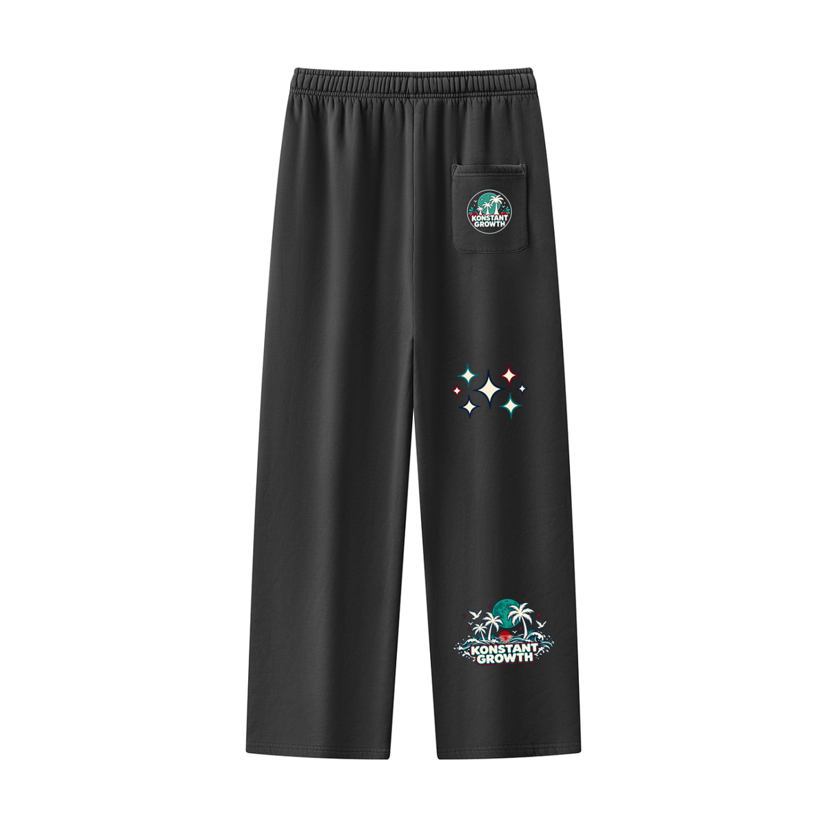 Unisex Vintage Wash Fleece Sweatpants ODMPOD