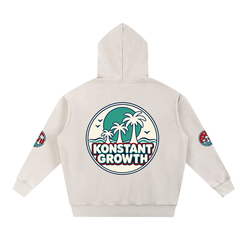 Snow Wash Fleece Oversize Hoodie ODMPOD