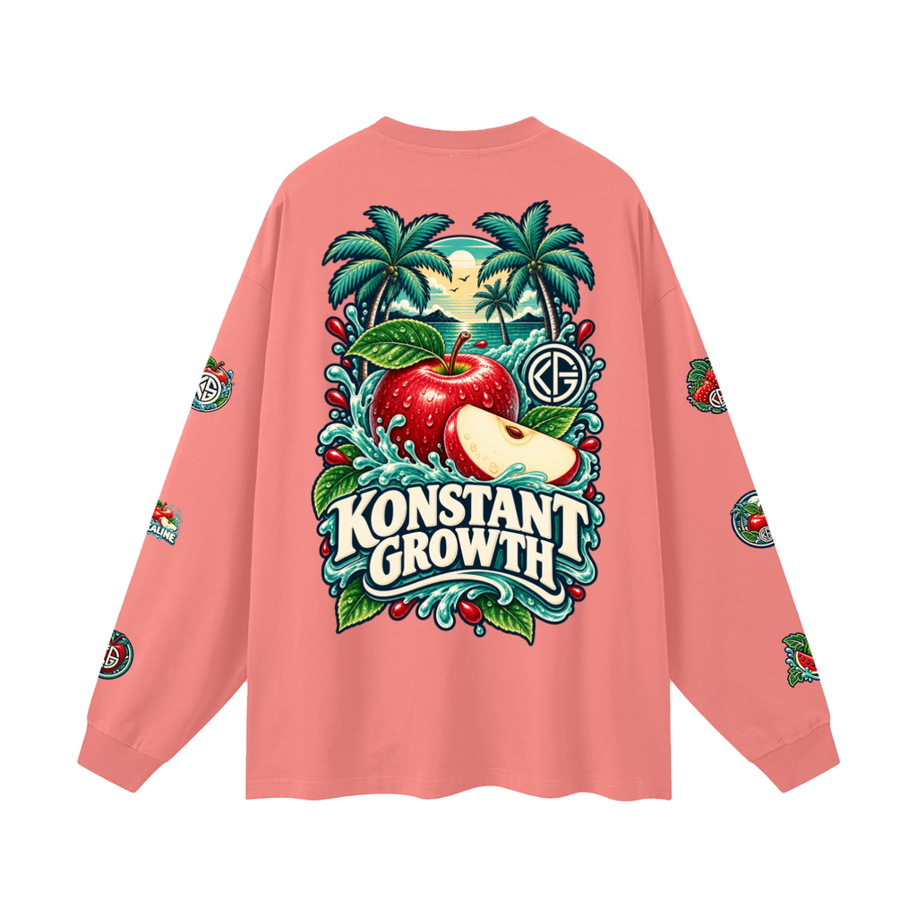 Oversized Unisex Long Sleeve T-Shirt ODMPOD