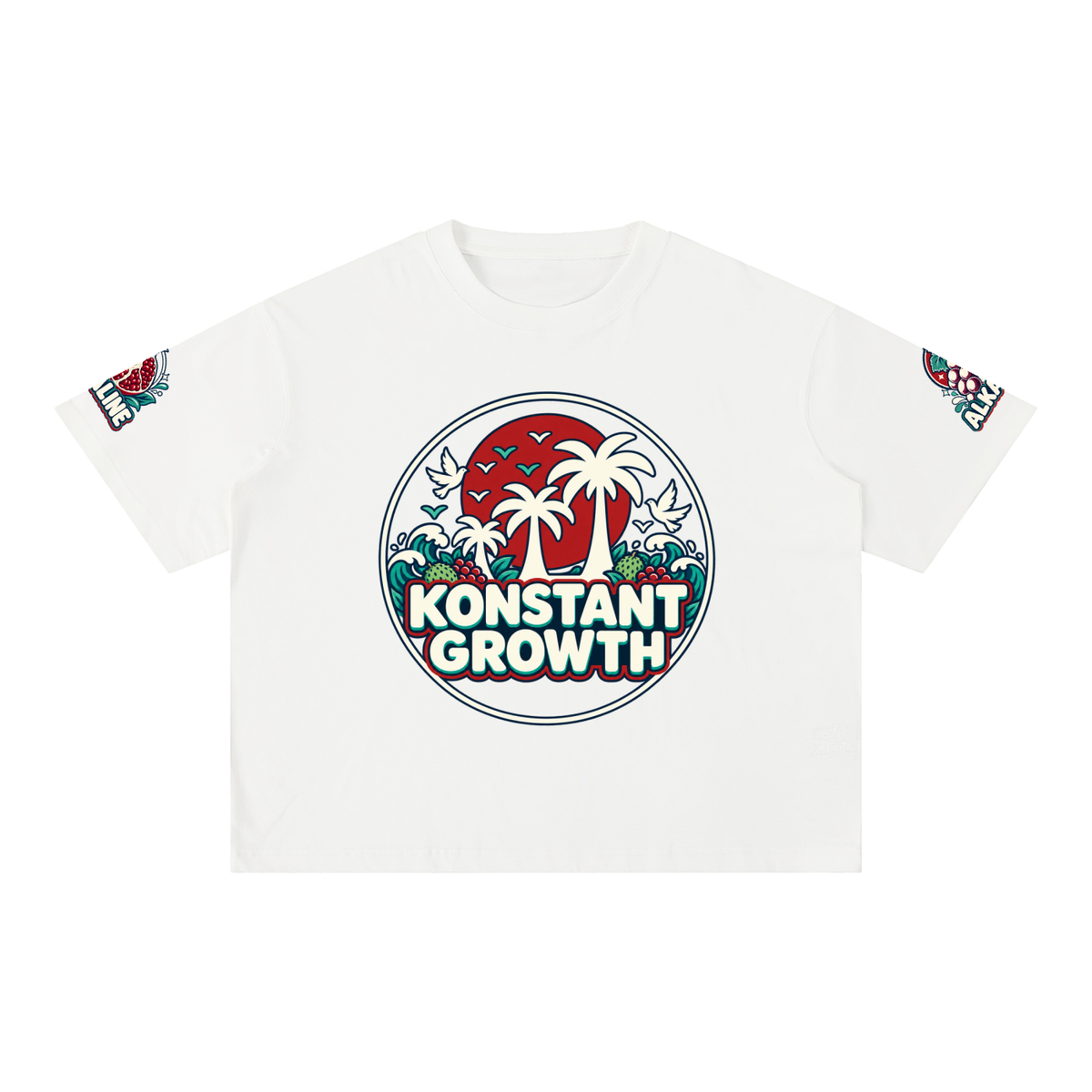 Mineral Wash Boxy Cotton T-Shirt ODMPOD