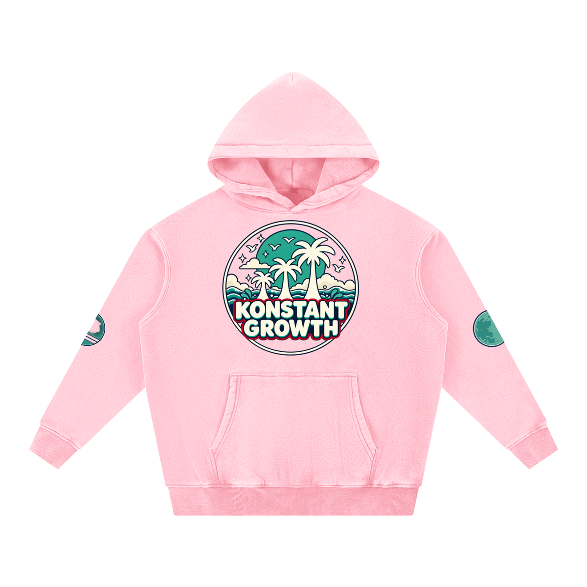 Snow Wash Fleece Oversize Hoodie ODMPOD