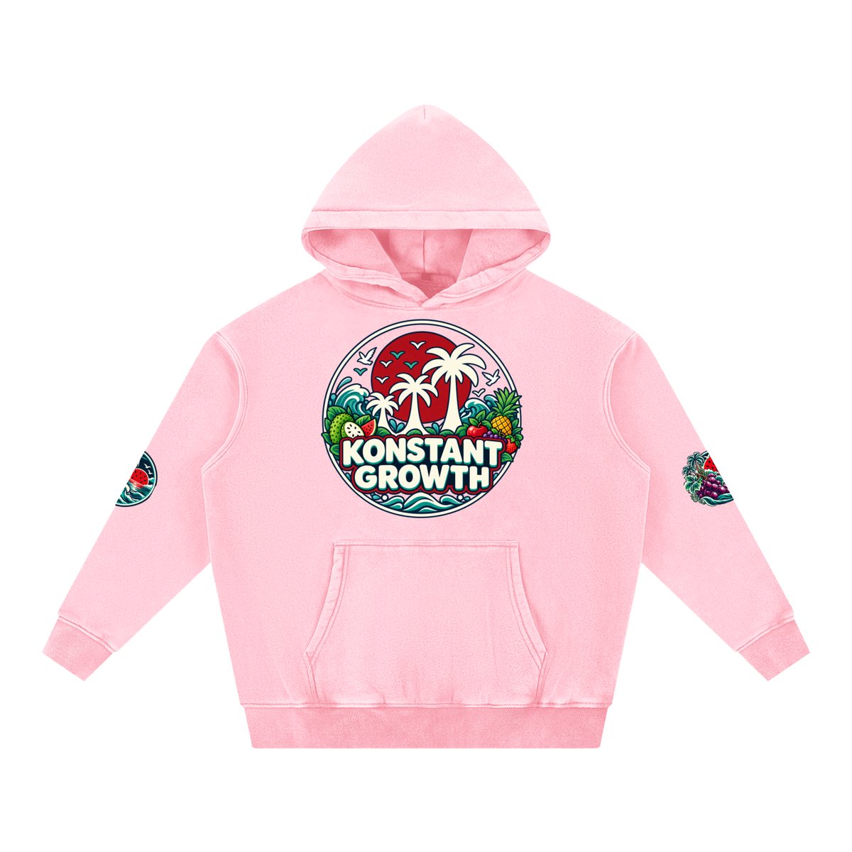 Snow Wash Fleece Oversize Hoodie ODMPOD