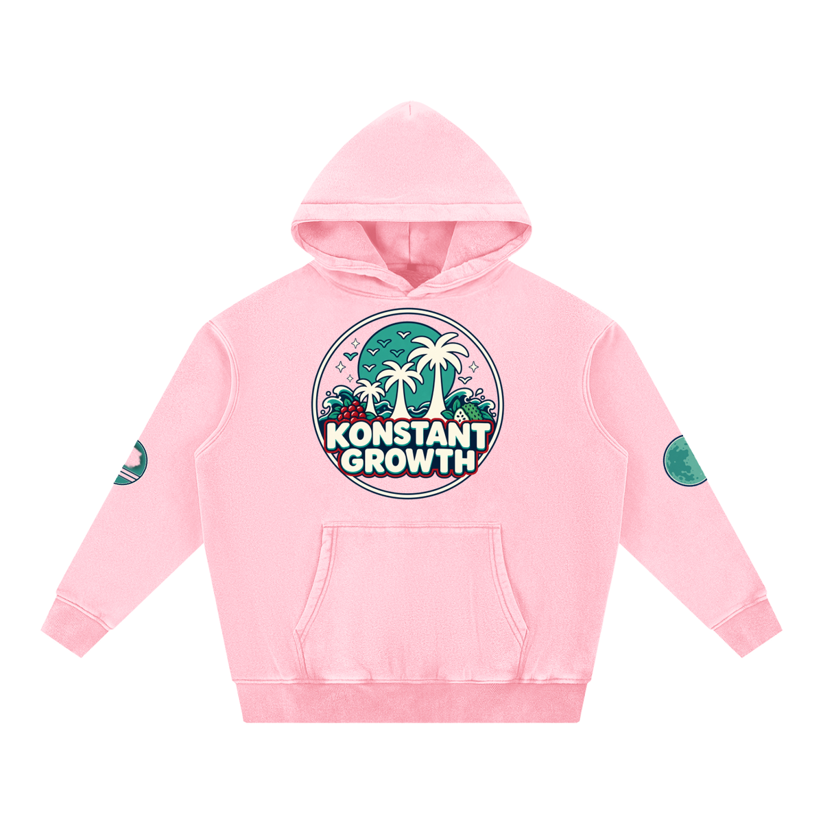 Snow Wash Fleece Oversize Hoodie ODMPOD