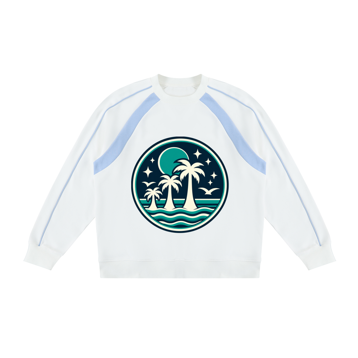 Unisex Color Block Crewneck Sweatshirt ODMPOD
