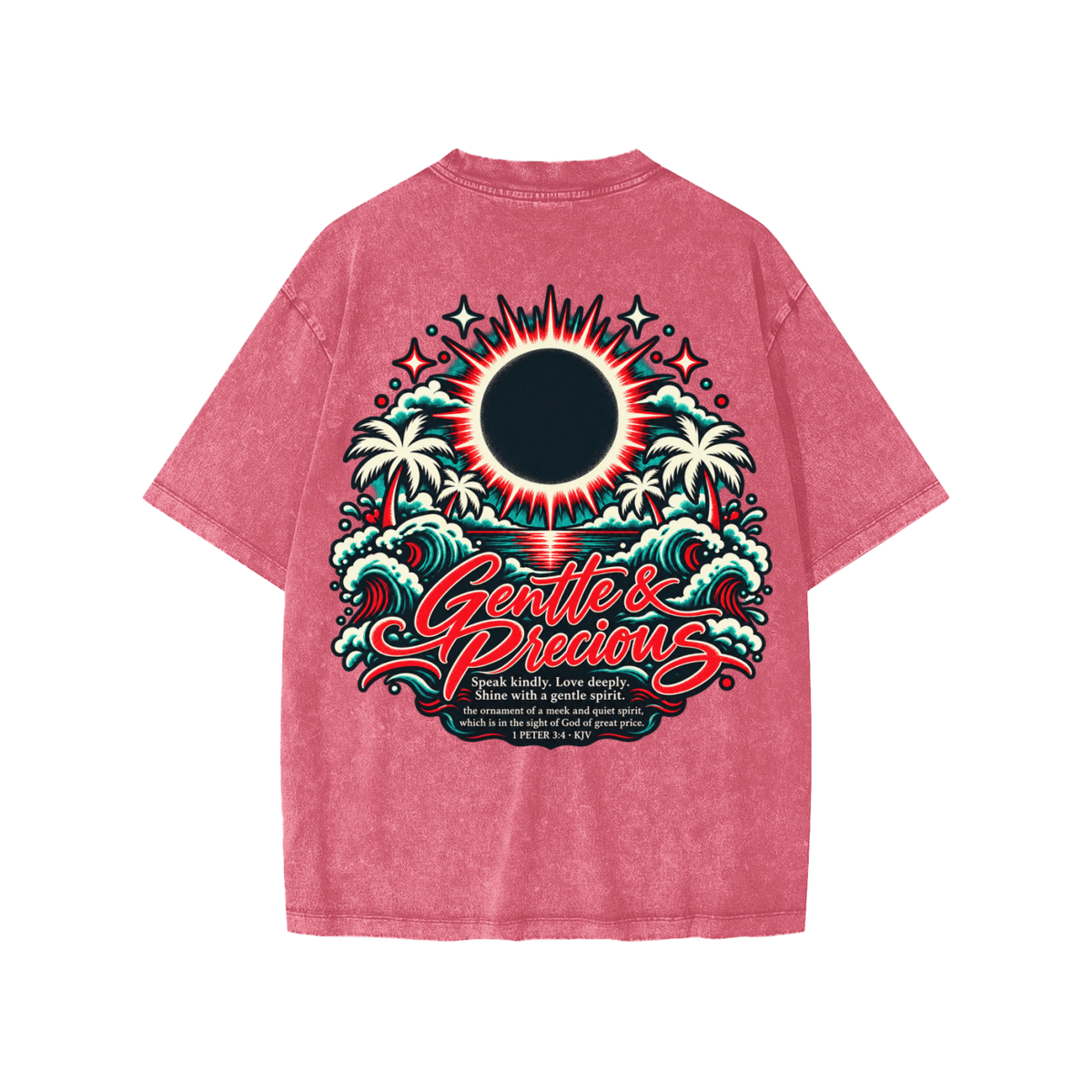 Snow Washed Kids' T-Shirt ODMPOD