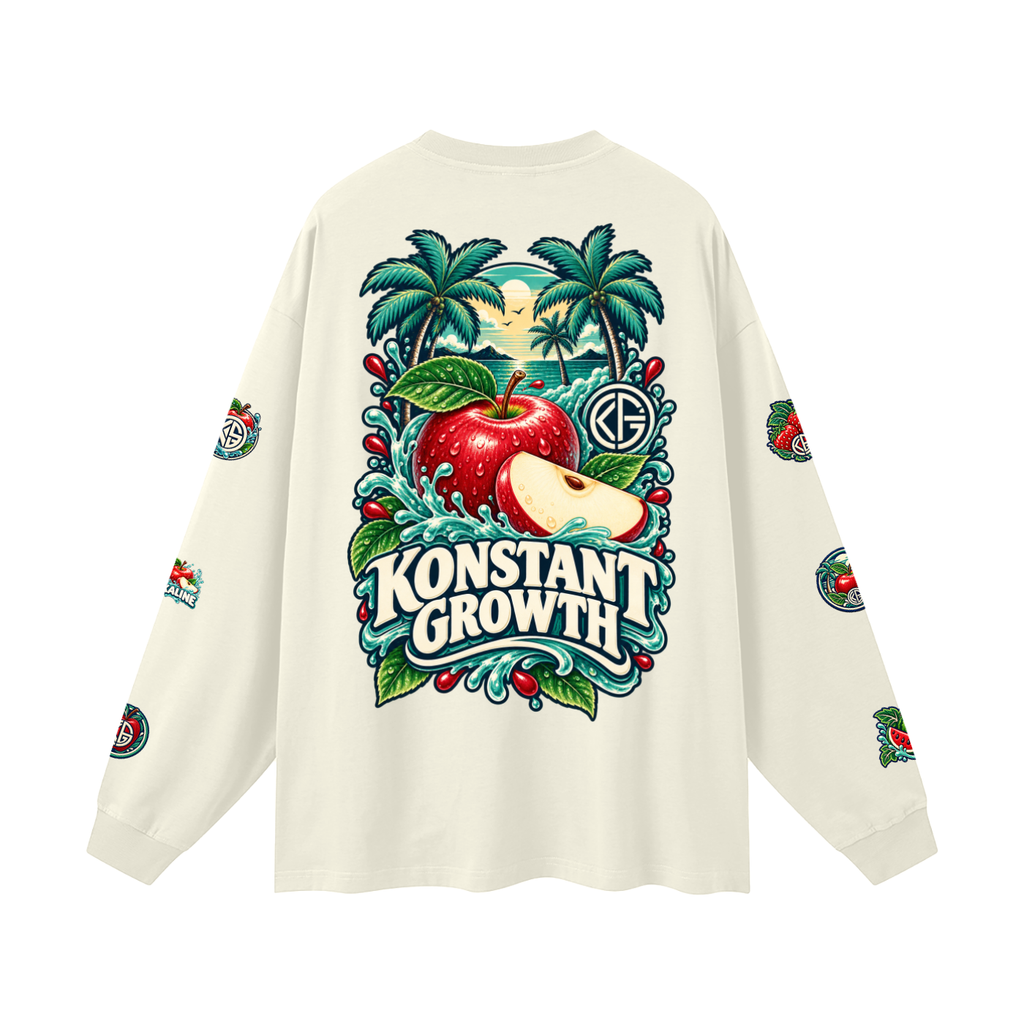 Oversized Unisex Long Sleeve T-Shirt ODMPOD