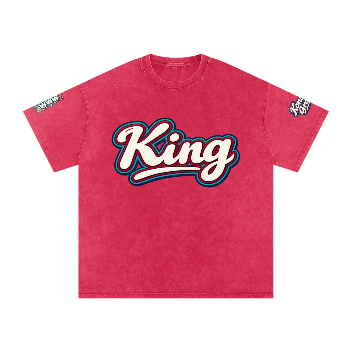 Konstant Growth Vintage — Snow-Washed Oversized Cotton Tee — Edition II ODMPOD
