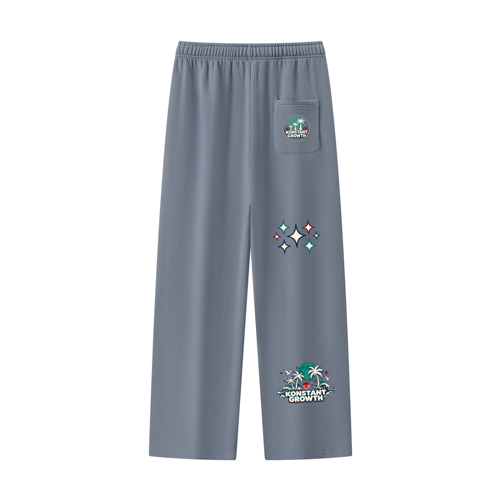 Unisex Vintage Wash Fleece Sweatpants ODMPOD