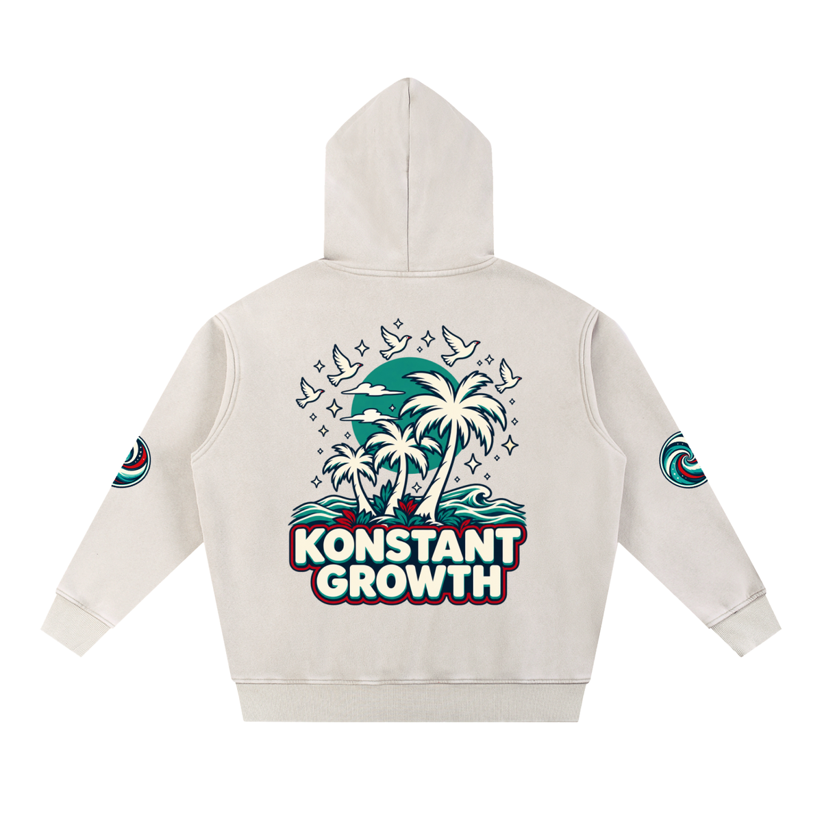 Snow Wash Fleece Oversize Hoodie ODMPOD