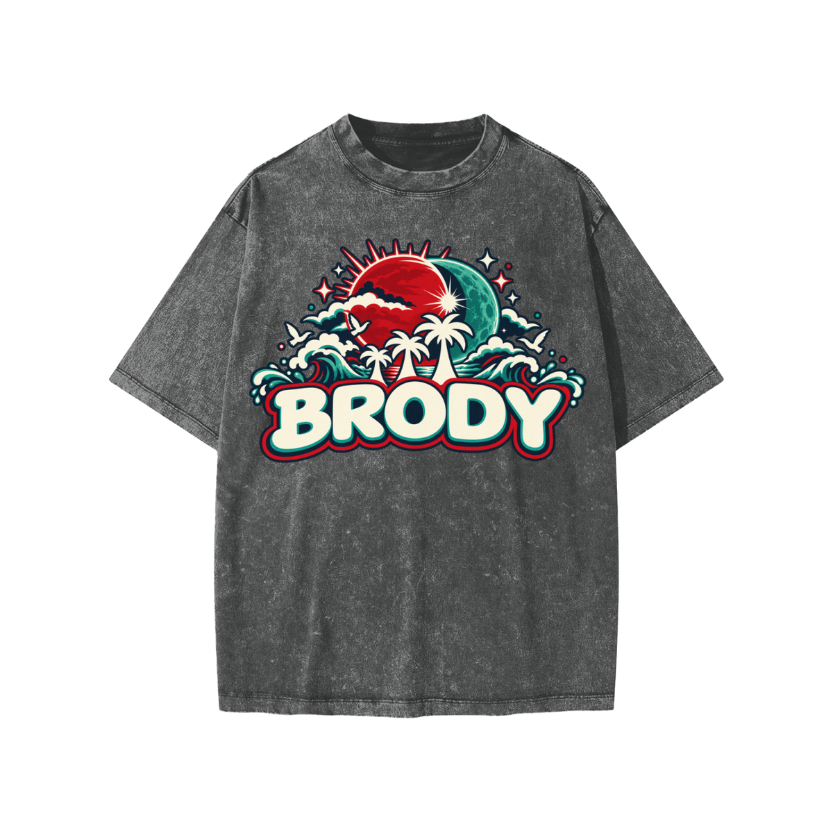 Snow Washed Kids' T-Shirt ODMPOD