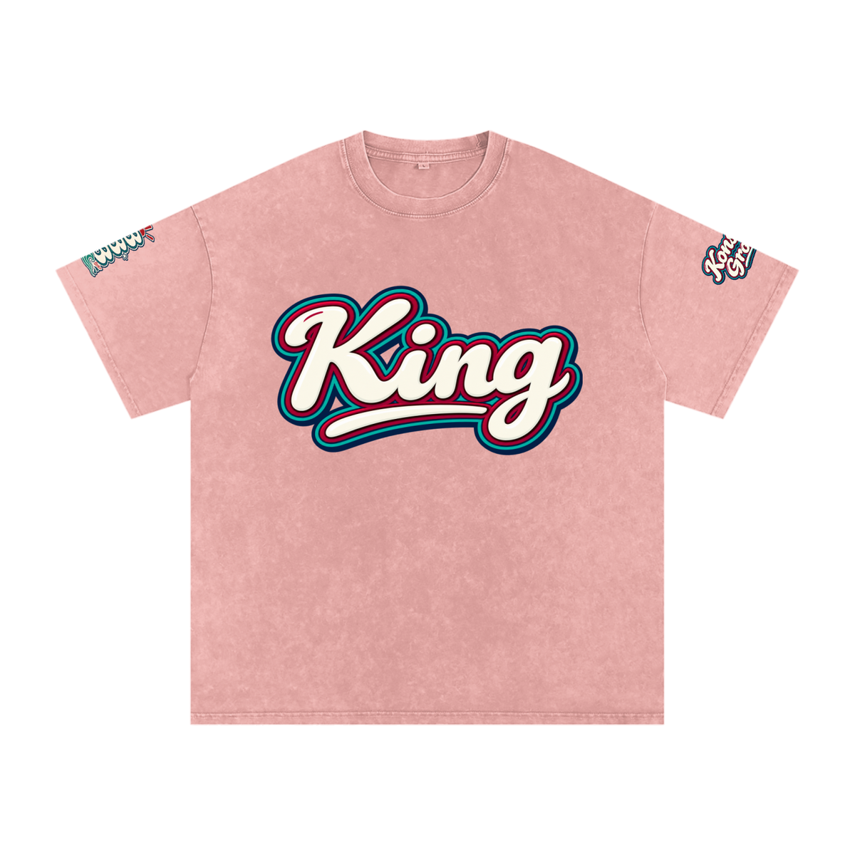 Konstant Growth Vintage — Snow-Washed Oversized Cotton Tee — Edition II ODMPOD