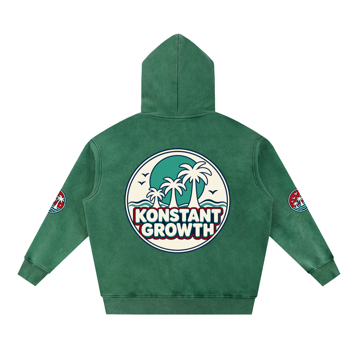 Snow Wash Fleece Oversize Hoodie ODMPOD