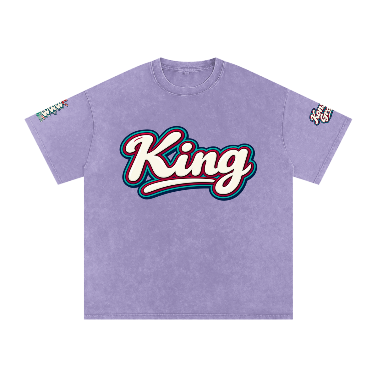 Konstant Growth Vintage — Snow-Washed Oversized Cotton Tee — Edition II ODMPOD