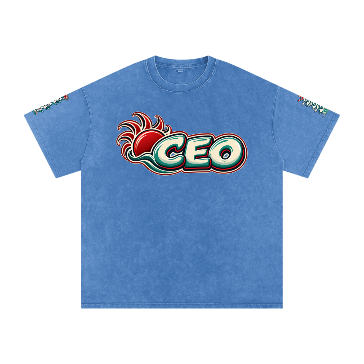 Konstant Growth Vintage — Snow Washed Oversized Cotton T-Shirt