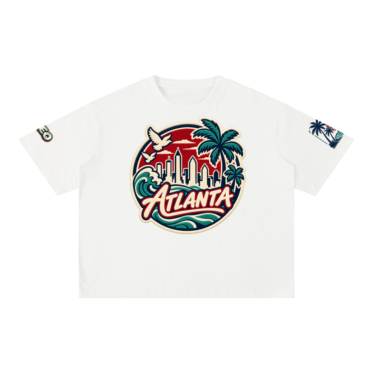 Mineral Wash Boxy Cotton T-Shirt ODMPOD