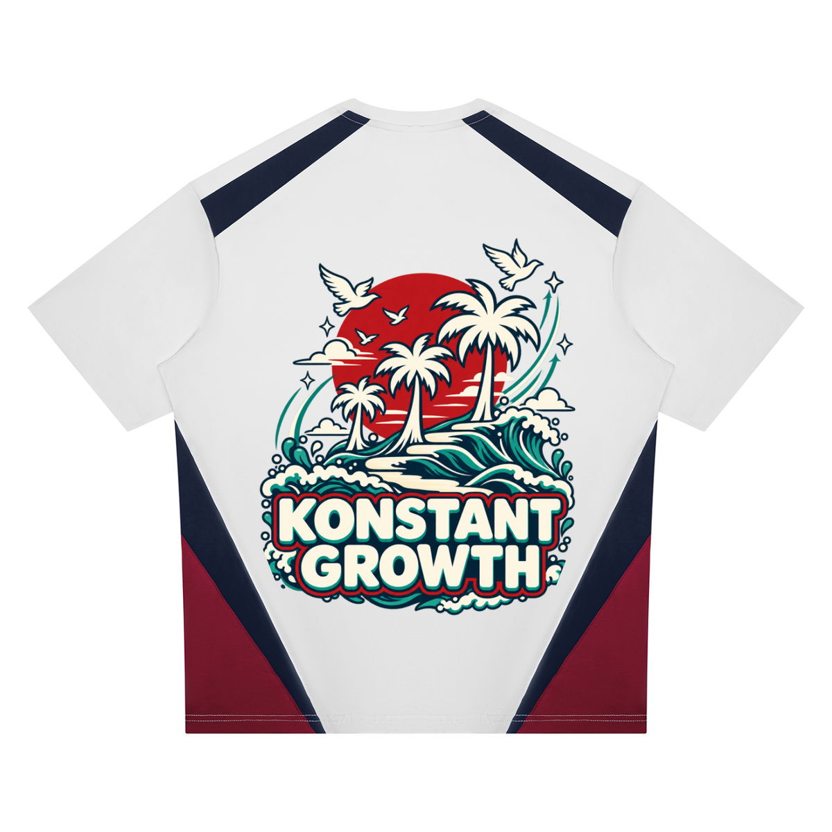 Konstant Growth Inc Unisex Color Block T-Shirt ODMPOD