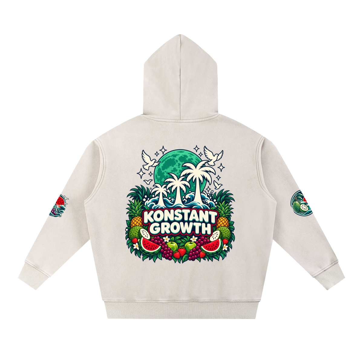 Snow Wash Fleece Oversize Hoodie ODMPOD