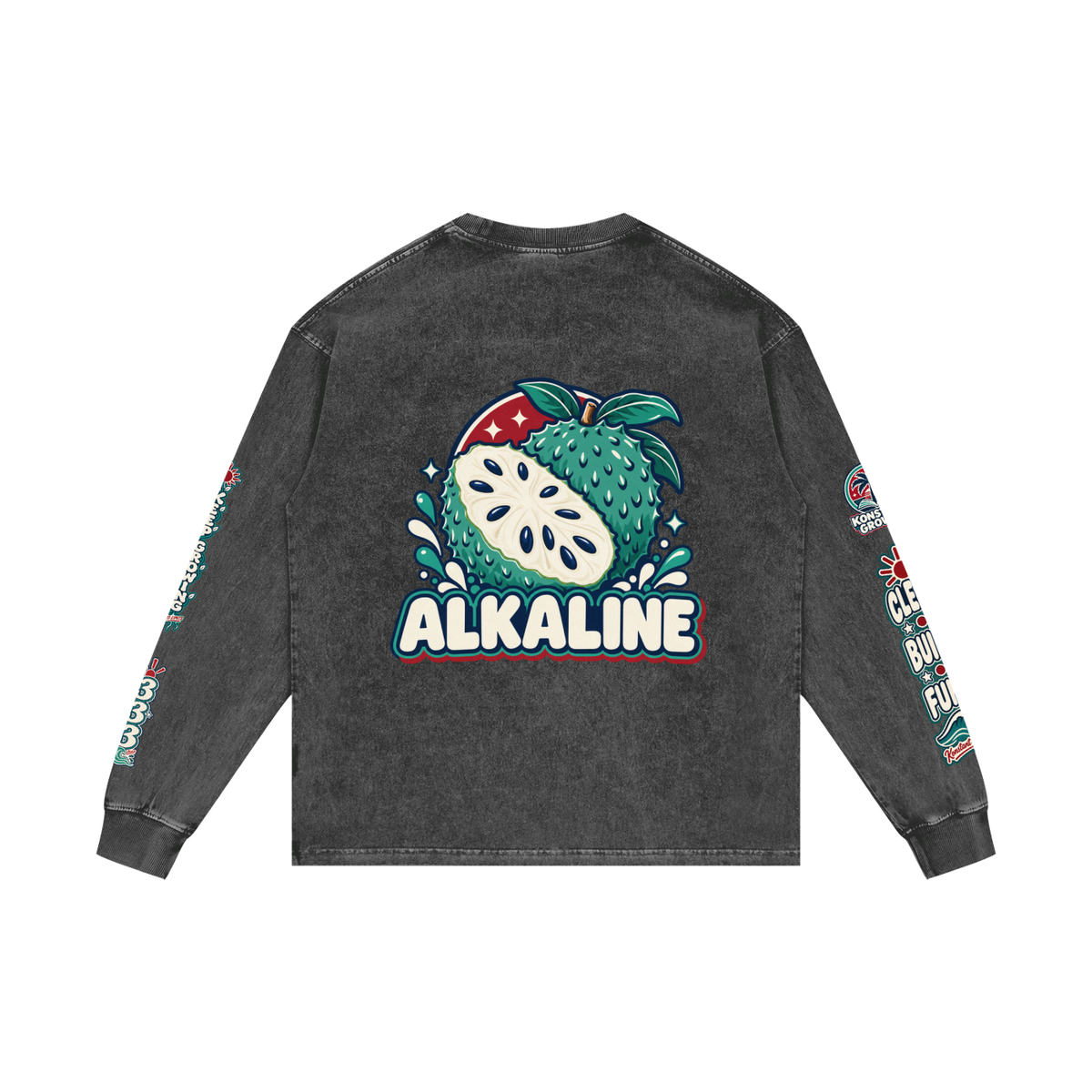 Konstant Growth Vintage — Soursop Acid Wash Long Sleeve Tee