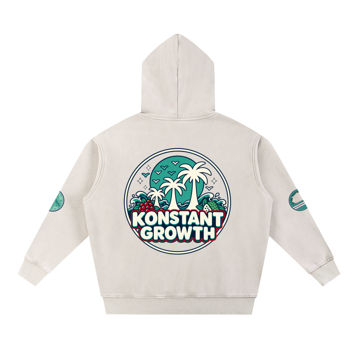 Snow Wash Fleece Oversize Hoodie ODMPOD
