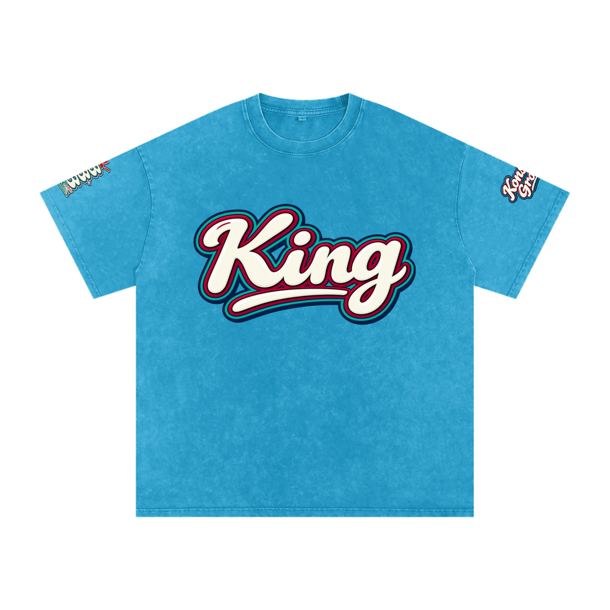 Konstant Growth Vintage — Snow-Washed Oversized Cotton Tee — Edition II ODMPOD