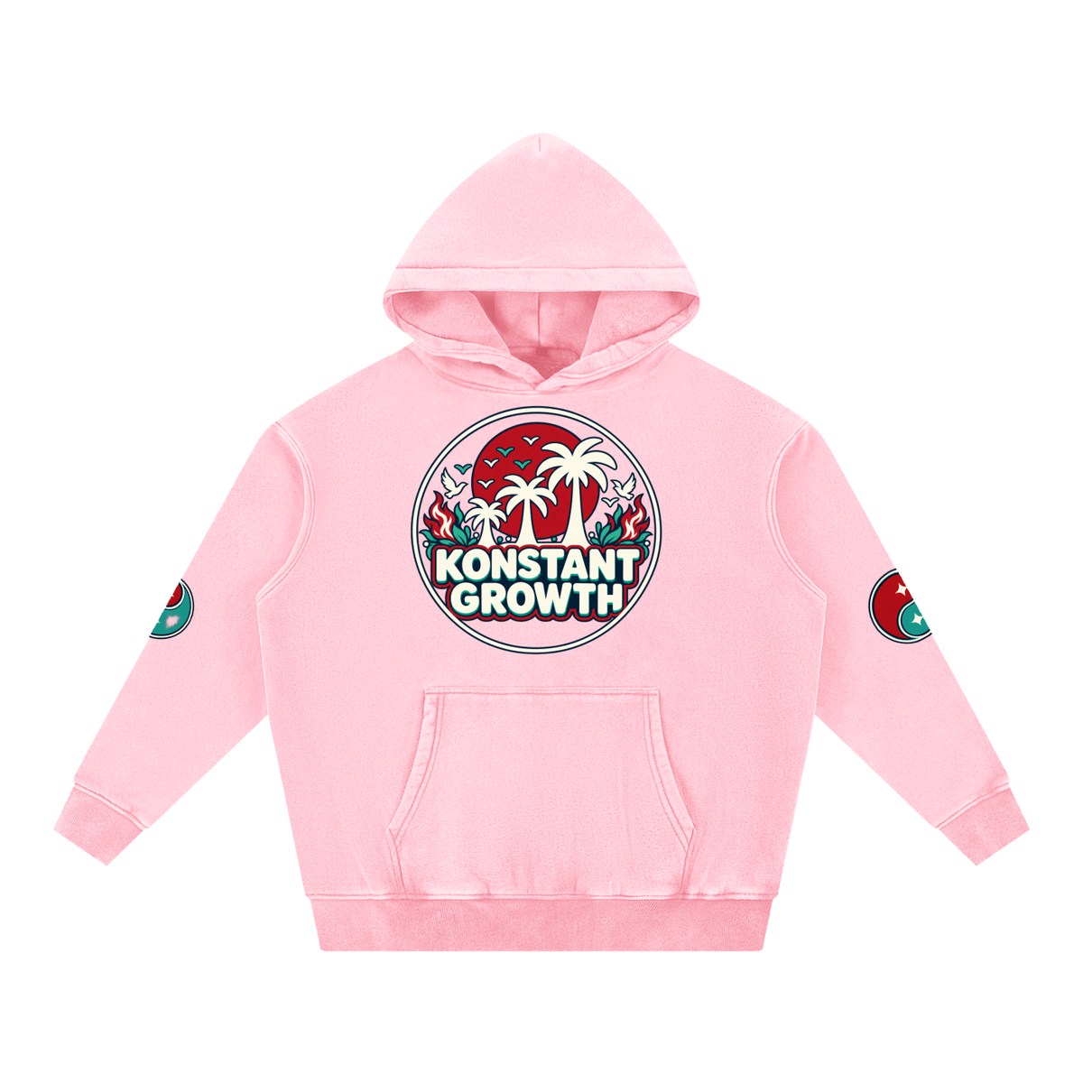 Snow Wash Fleece Oversize Hoodie ODMPOD