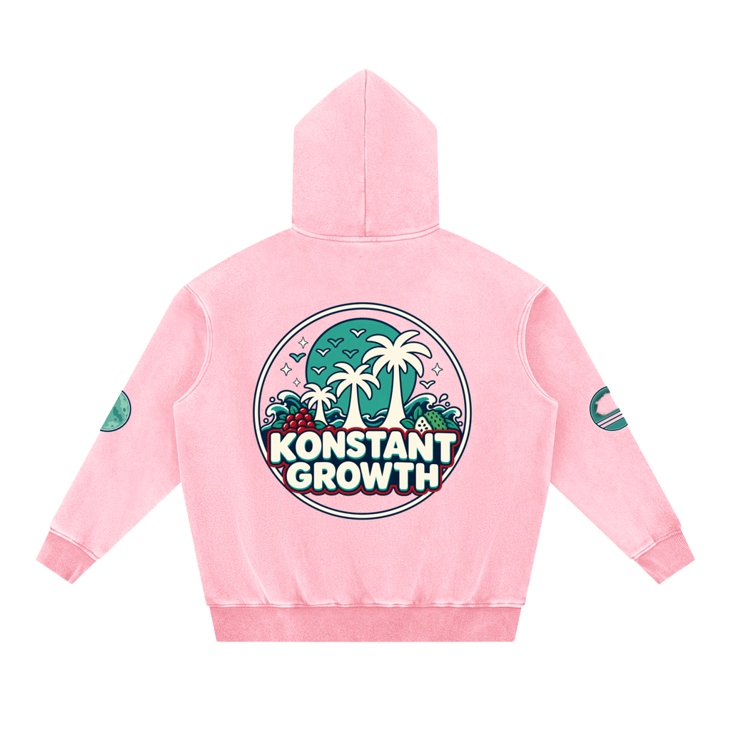 Snow Wash Fleece Oversize Hoodie ODMPOD