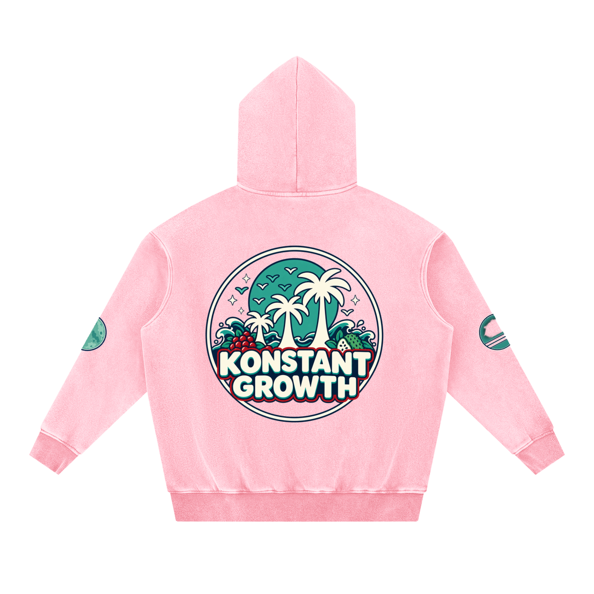 Snow Wash Fleece Oversize Hoodie ODMPOD