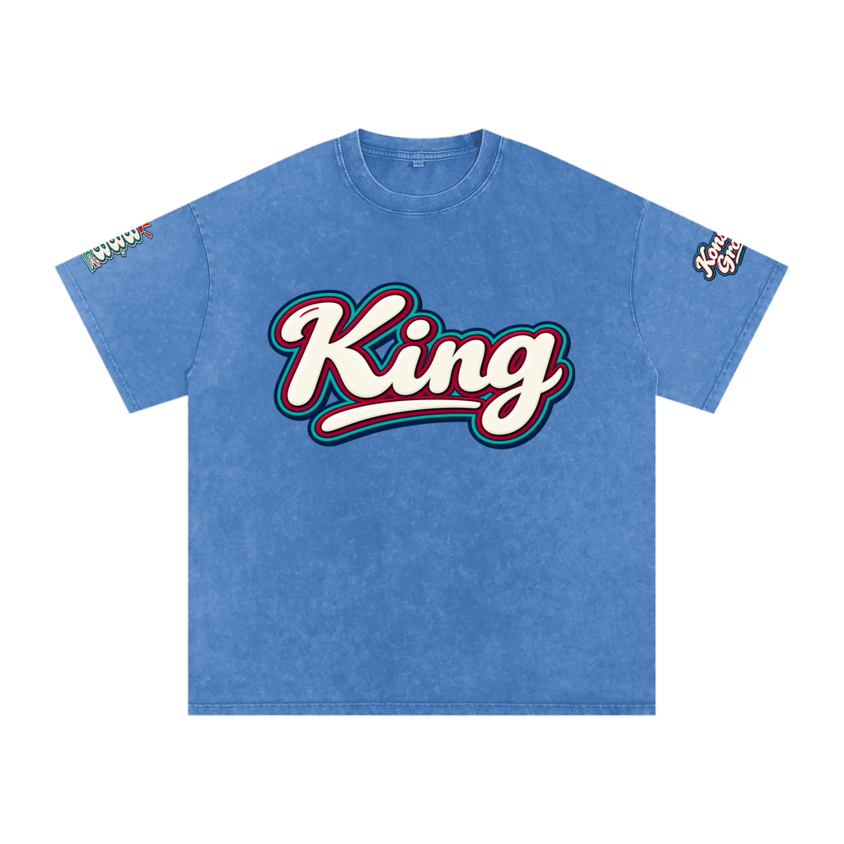 Konstant Growth Vintage — Snow Washed Oversized Cotton T-Shirt