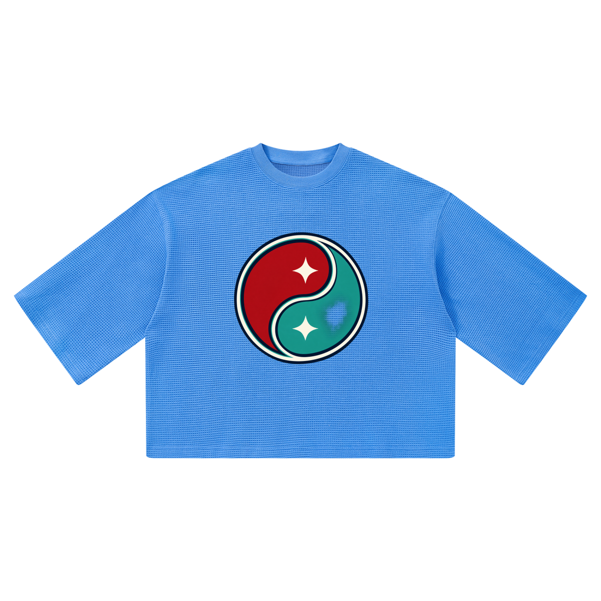 Unisex Waffle Boxy T-Shirt ODMPOD