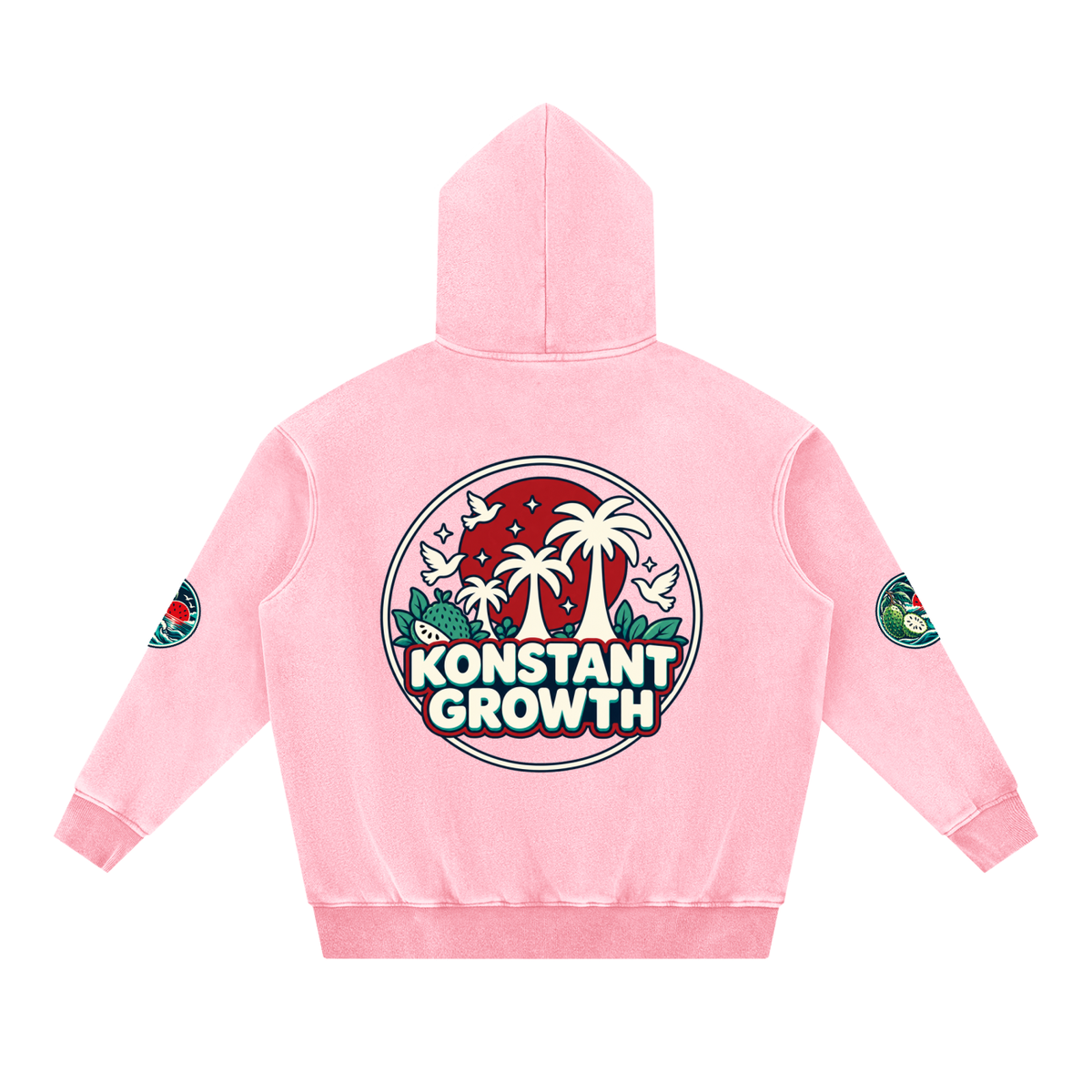 Snow Wash Fleece Oversize Hoodie ODMPOD