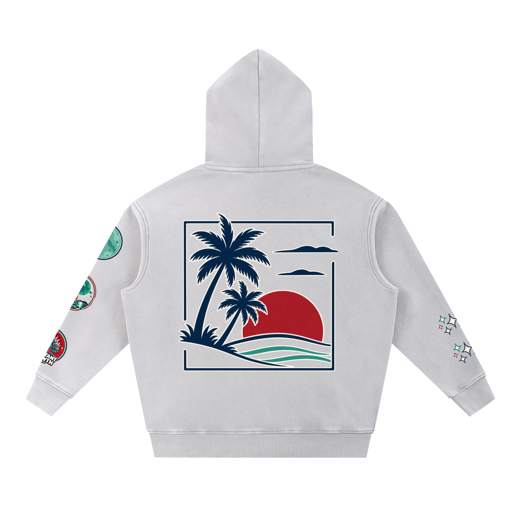 Konstant Growth Vintage — Snow Wash Fleece Oversize Hoodie