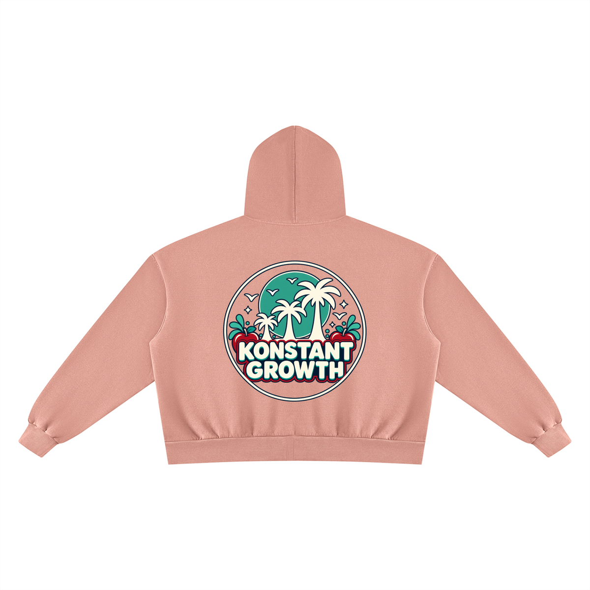 Unisex Vintage Wash Fleece Boxy Hoodie ODMPOD